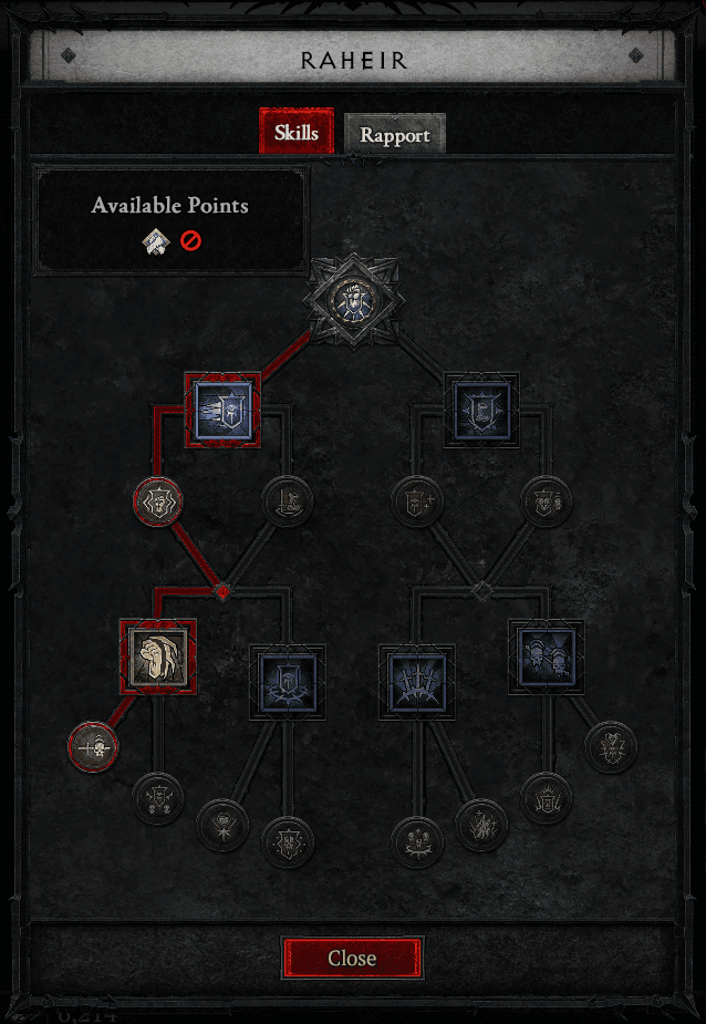 Rahier as Main Mercenary